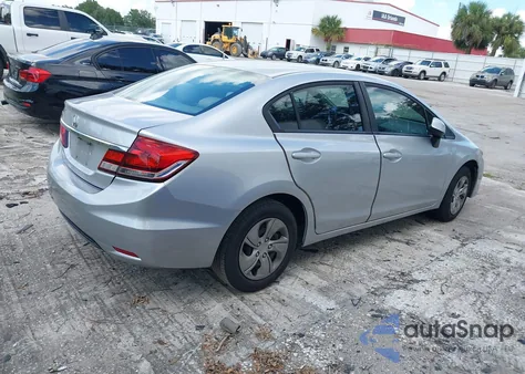 2013 Honda Civic Lx from USA, damaged, VIN 19XFB2F58DE053349